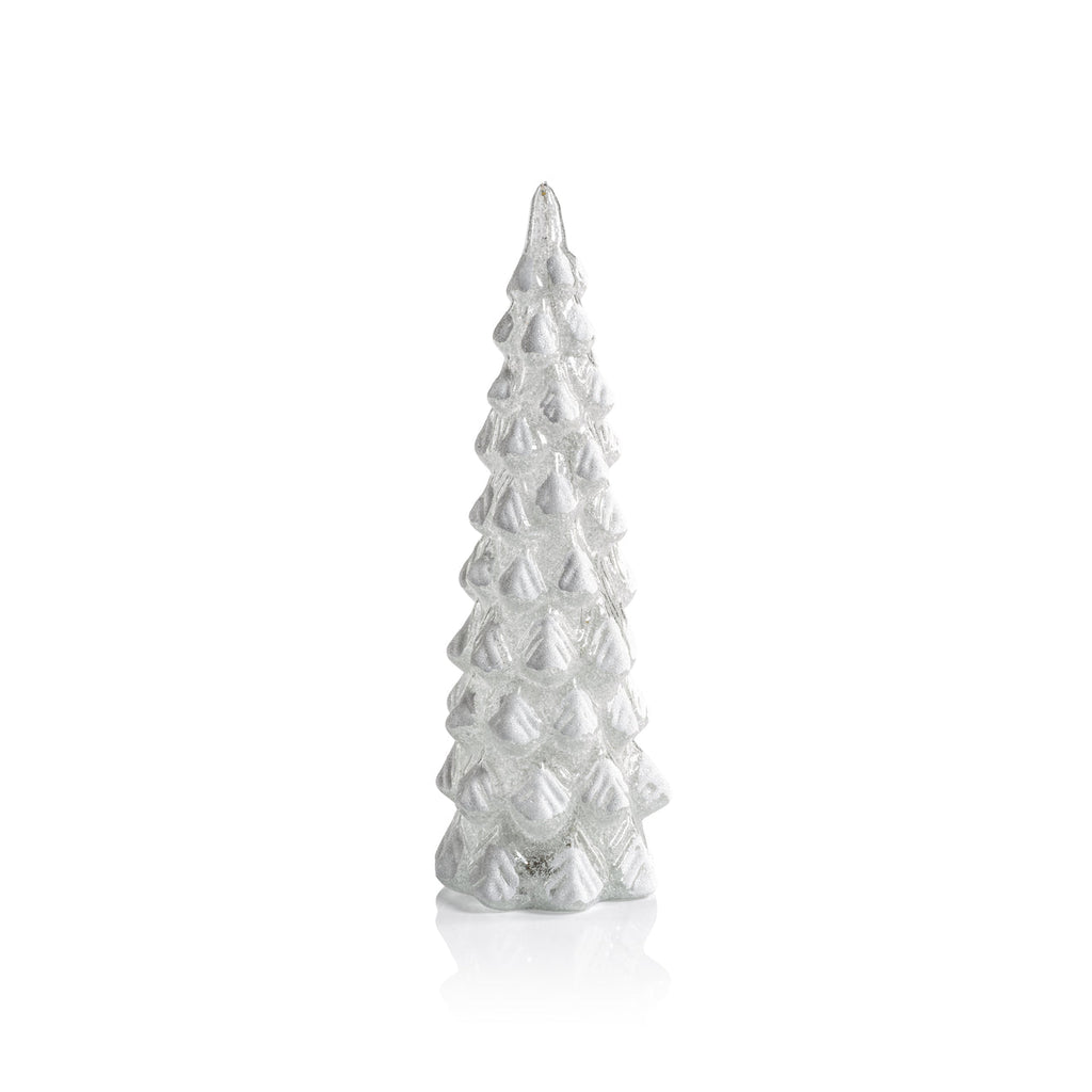 LED Snow Tree - White - Set of 2 - Christmas Trees by Carlyle Avenue