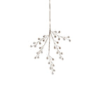 Beaded Glass Berry Pick - Clear and Gold - Holiday Decor by Carlyle Avenue