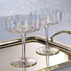 Rocco Handblown Coupe, Set of 4 - Drinkware Sets by Carlyle Avenue