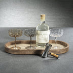 Rocco Handblown Coupe, Set of 4 - Drinkware Sets by Carlyle Avenue