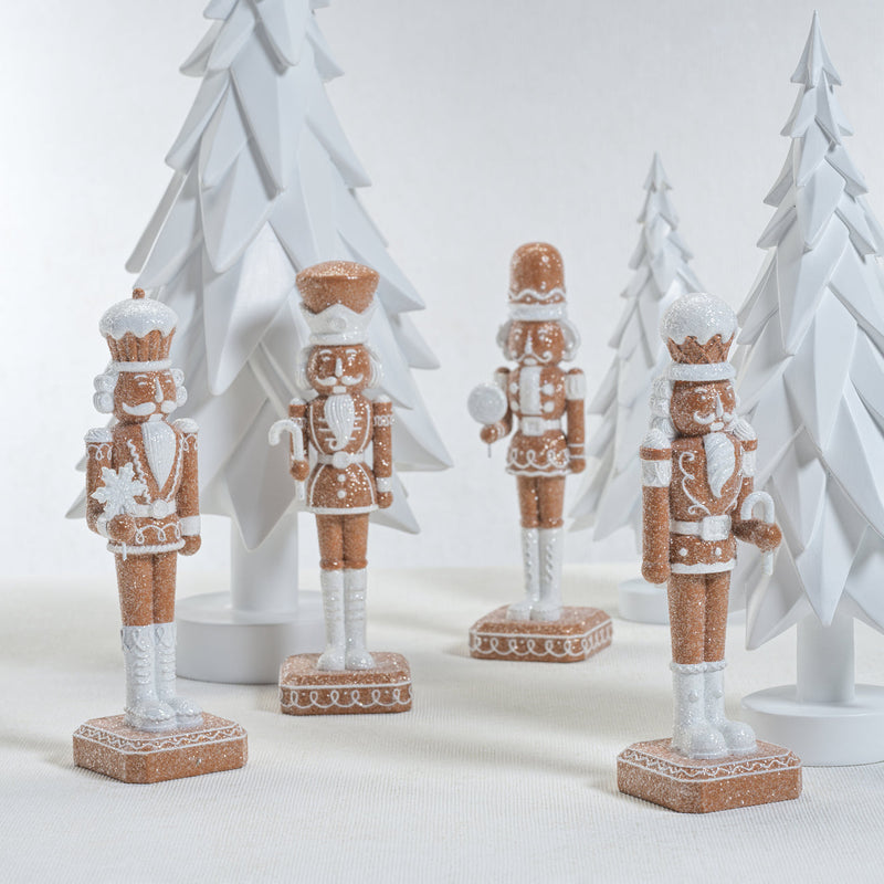 Gingerbread Soldiers - Set of 4 Assorted - Christmas Decor by Carlyle Avenue