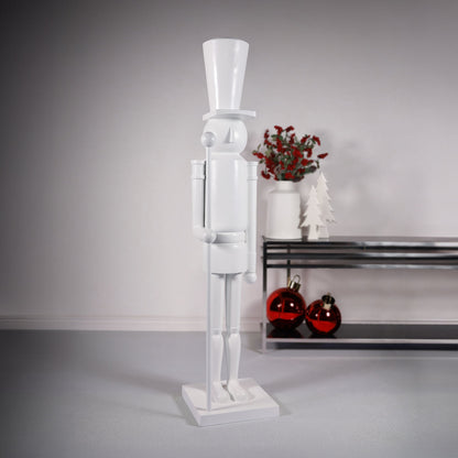 Extra Tall Matte White Soldier - Christmas Decor by Carlyle Avenue