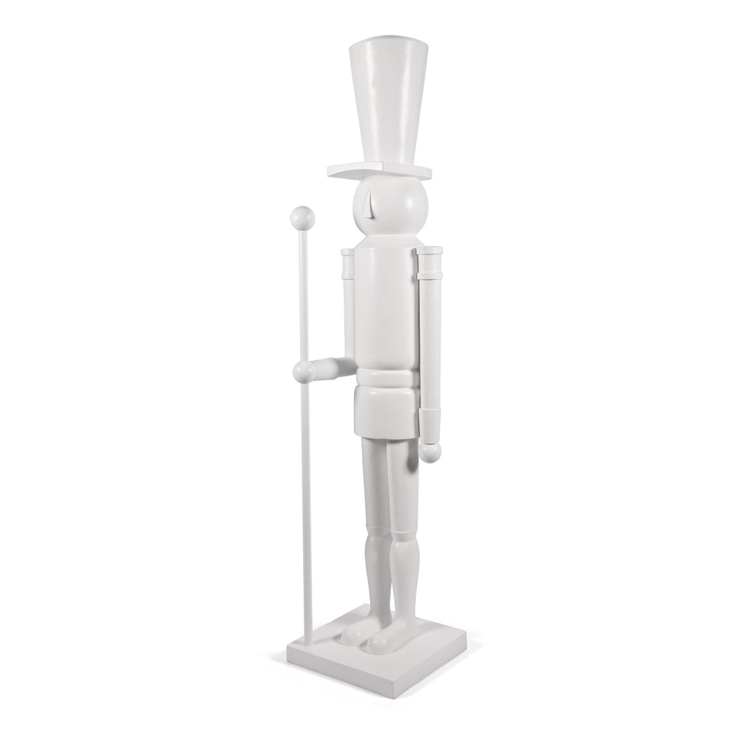 Extra Tall Matte White Soldier - Christmas Decor by Carlyle Avenue