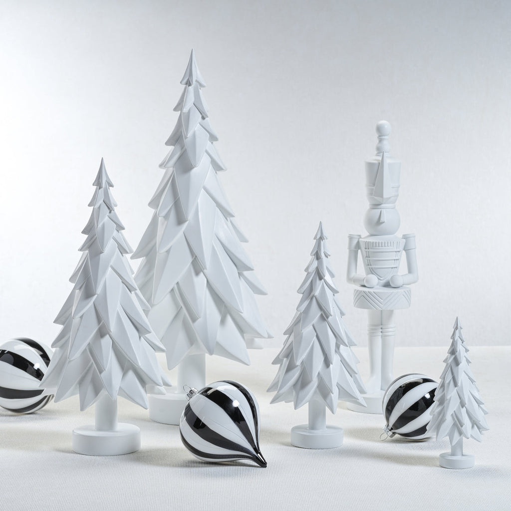 Matte White Decorative Tree - Christmas Trees by Carlyle Avenue