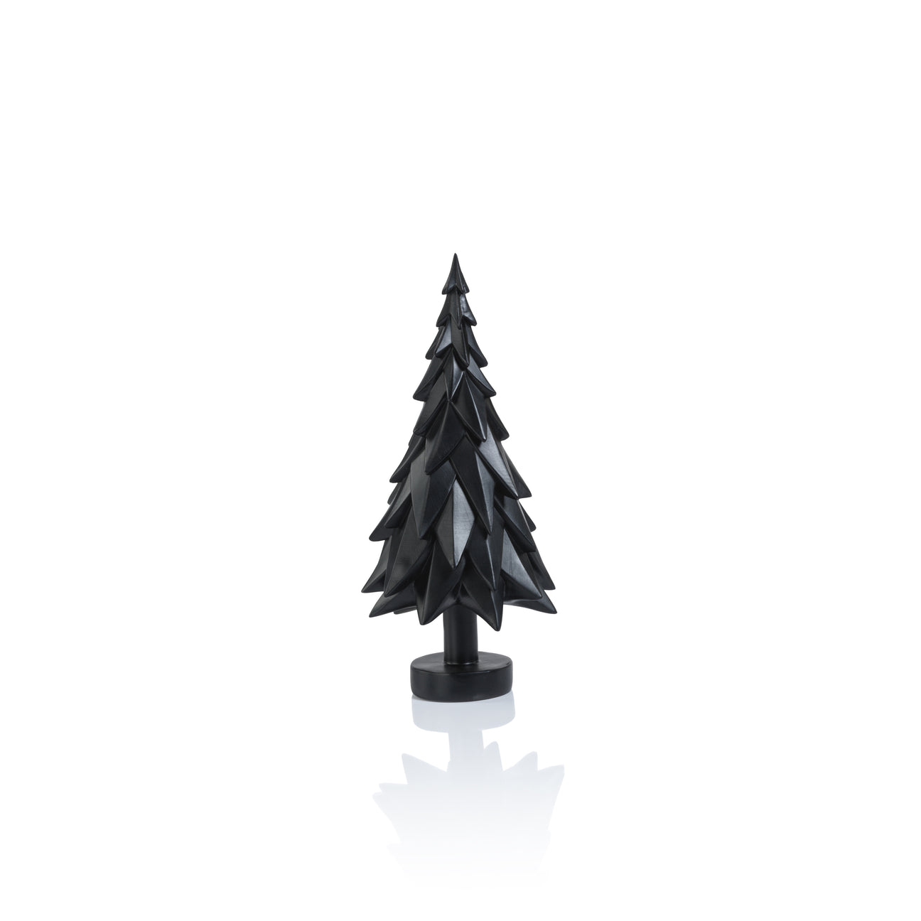 Matte Black Decorative Tree