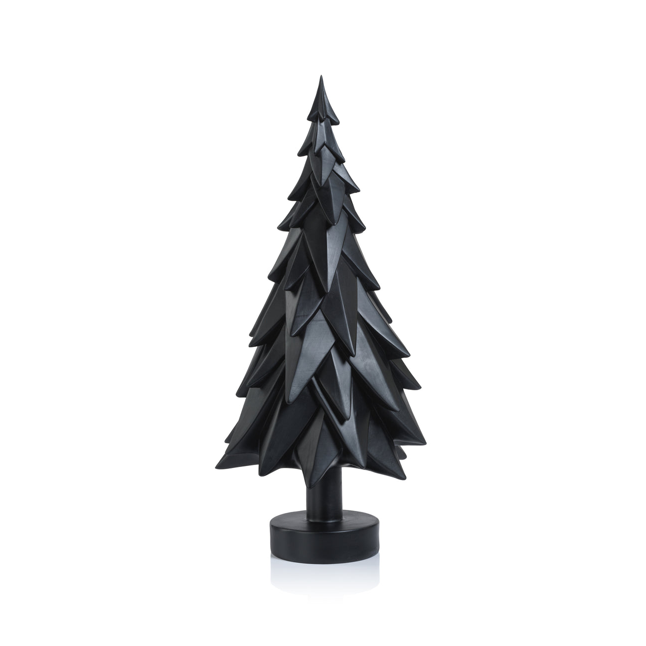 Matte Black Decorative Tree