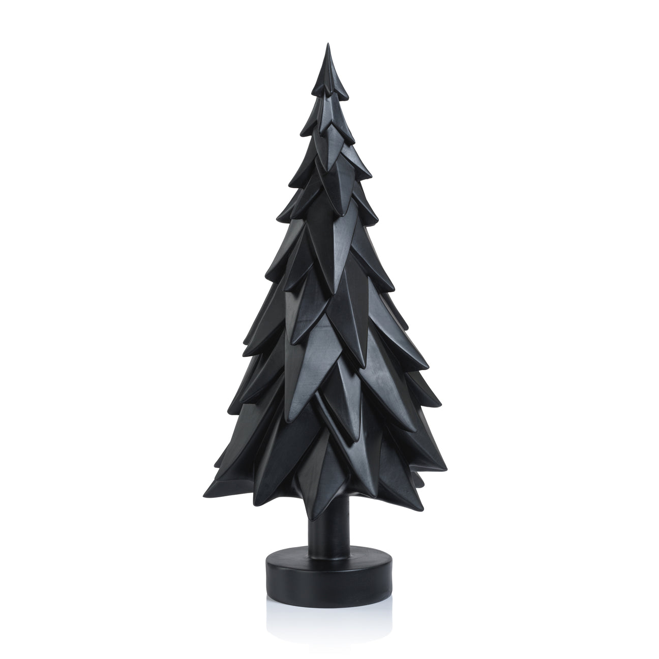 Matte Black Decorative Tree