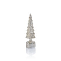 Alpine Rotating LED Tree - Antique Silver - Christmas Decor by Carlyle Avenue