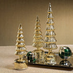 Alpine Rotating LED Tree - Antique Gold - Holiday Decor by Carlyle Avenue