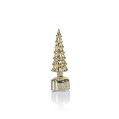 Alpine Rotating LED Tree - Antique Gold - Holiday Decor by Carlyle Avenue