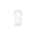 Ritz Single Stem Glass Vase - Clear - Vases by Carlyle Avenue