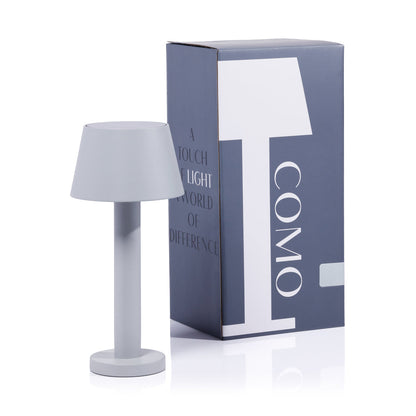 COMO Rechargeable Table Light - Light Gray -  by Carlyle Avenue