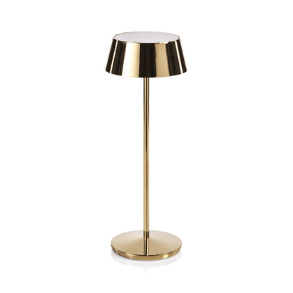 ANDRIA Rechargeable Table Light - Polished Gold -  by Carlyle Avenue