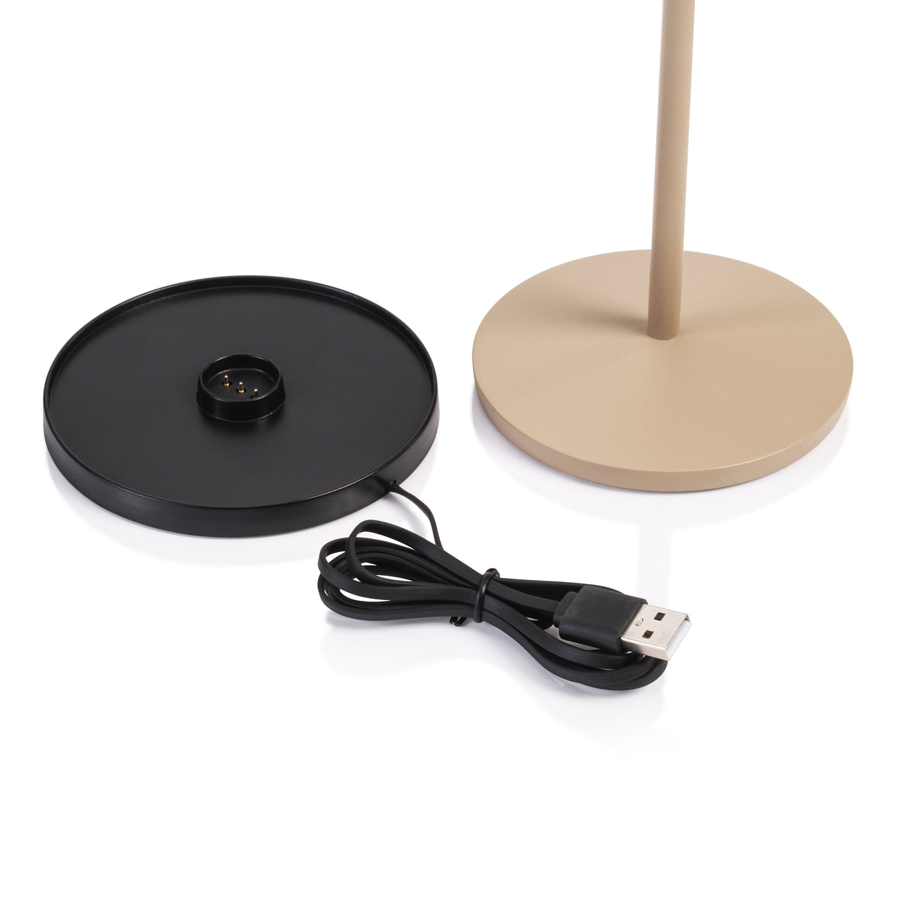ANDRIA Rechargeable Table Light - Light Taupe -  by Carlyle Avenue