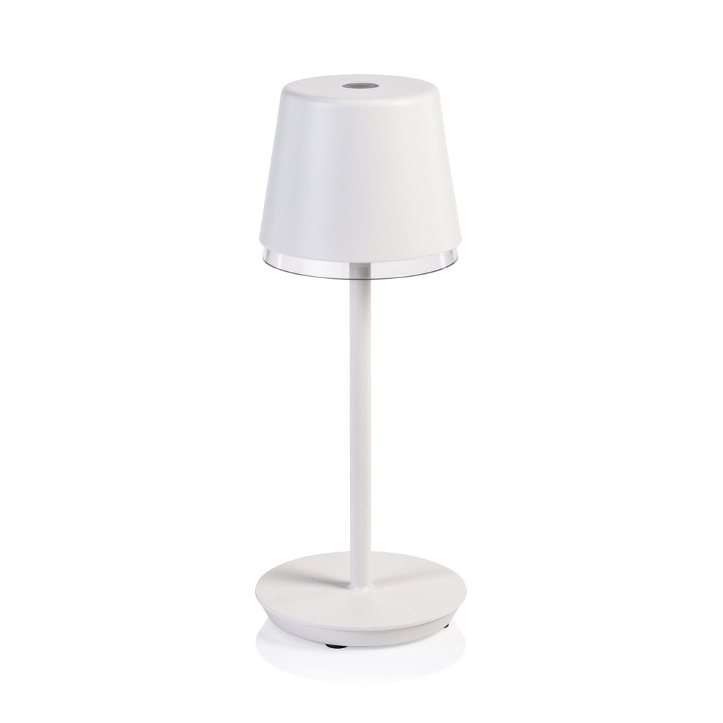 LUCCA Rechargeable Table Light - Matte White -  by Carlyle Avenue