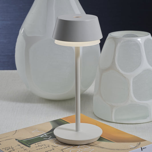 TIVOLI Rechargeable Table Light - Matte White -  by Carlyle Avenue