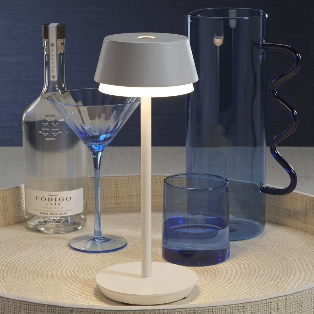 TIVOLI Rechargeable Table Light - Matte White -  by Carlyle Avenue