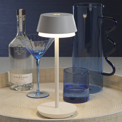 TIVOLI Rechargeable Table Light - Matte White -  by Carlyle Avenue