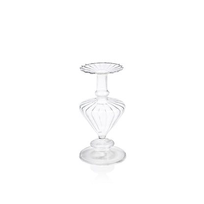 Pompidou Clear Glass Vase - Vases by Carlyle Avenue
