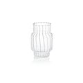 Mimo Clear Optic Glass Vase - Vases by Carlyle Avenue