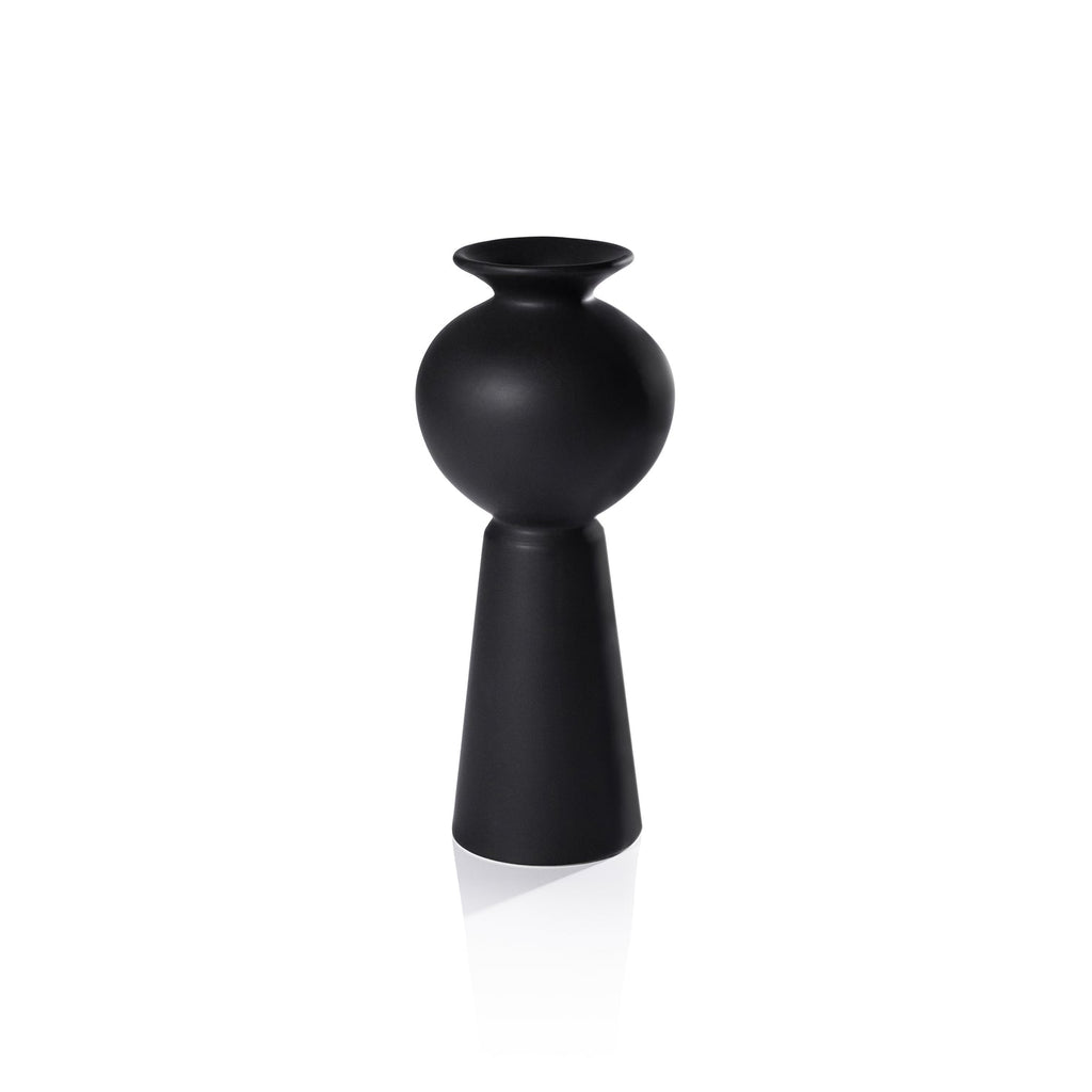 Kyoto Modern Vase - Matte Black - Vasesz by Carlyle Avenue