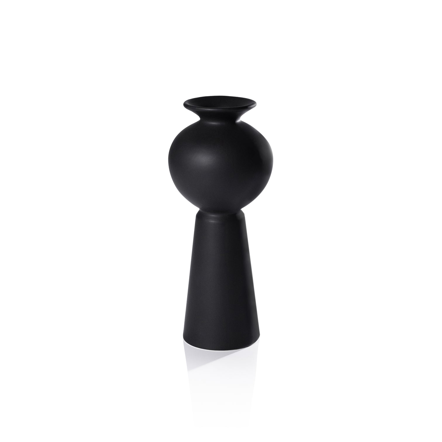 Kyoto Modern Vase - Matte Black - Vasesz by Carlyle Avenue