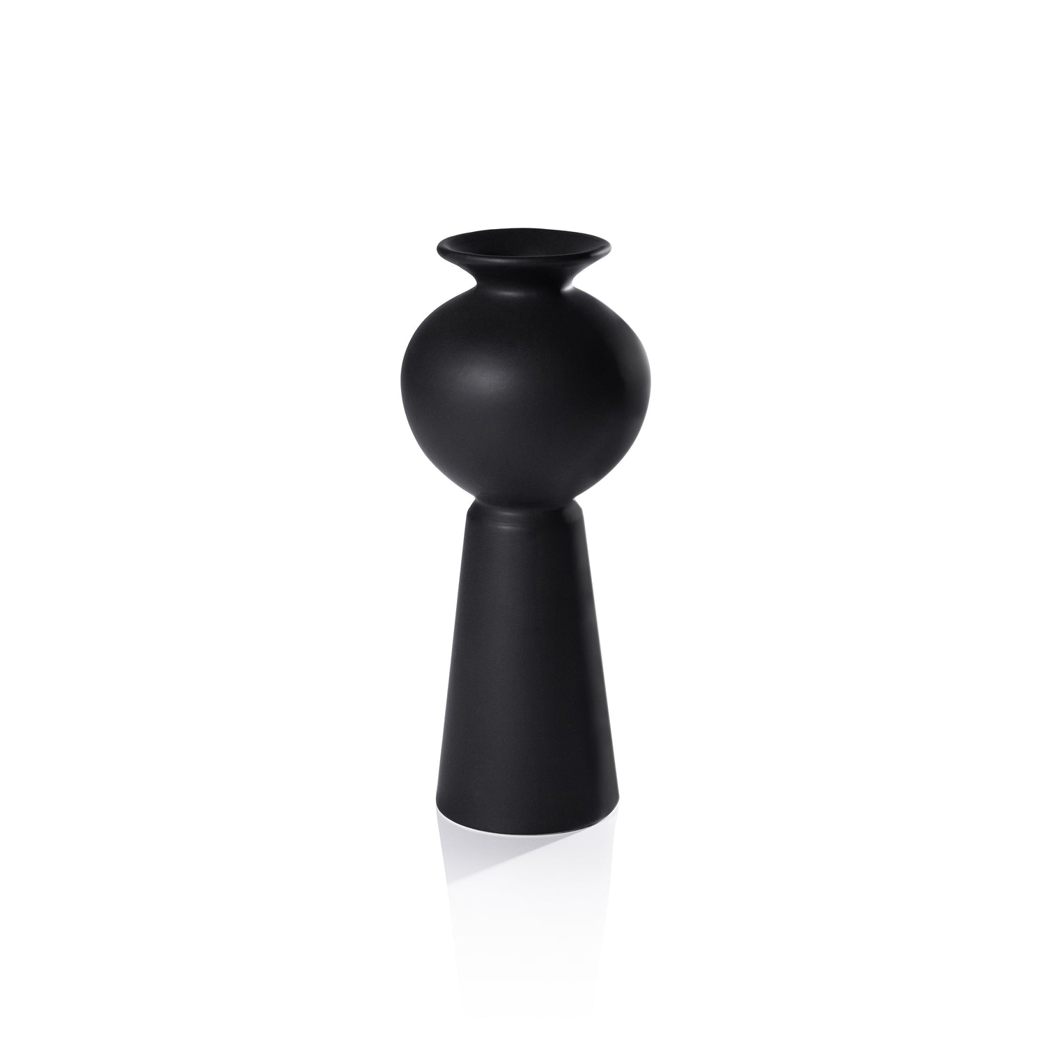 Kyoto Modern Vase - Matte Black - Vasesz by Carlyle Avenue