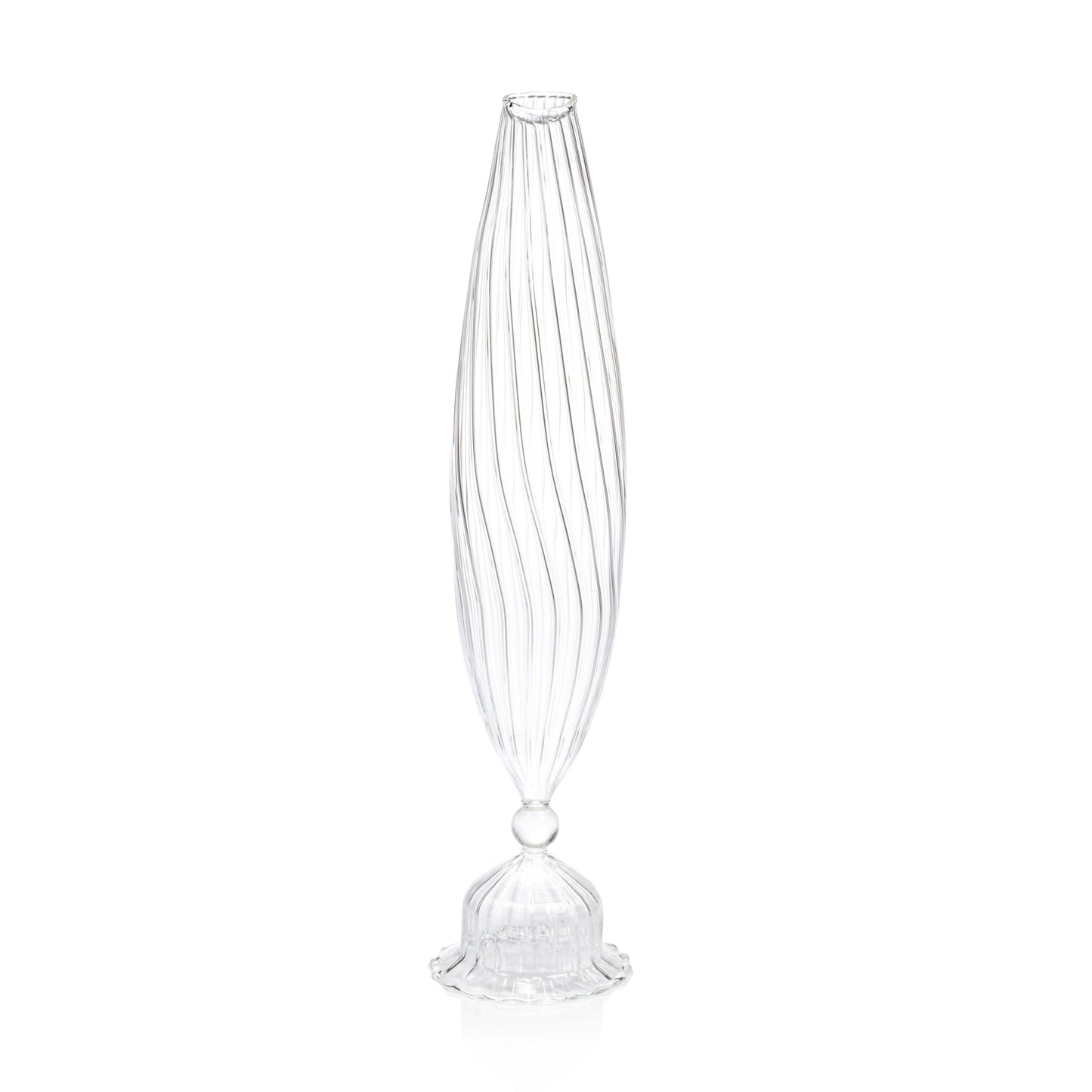 Flo Optic Glass Vase