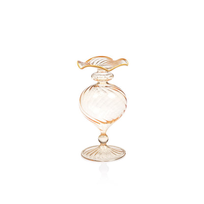 Treviso Glass Vase - Peach - Vases by Carlyle Avenue