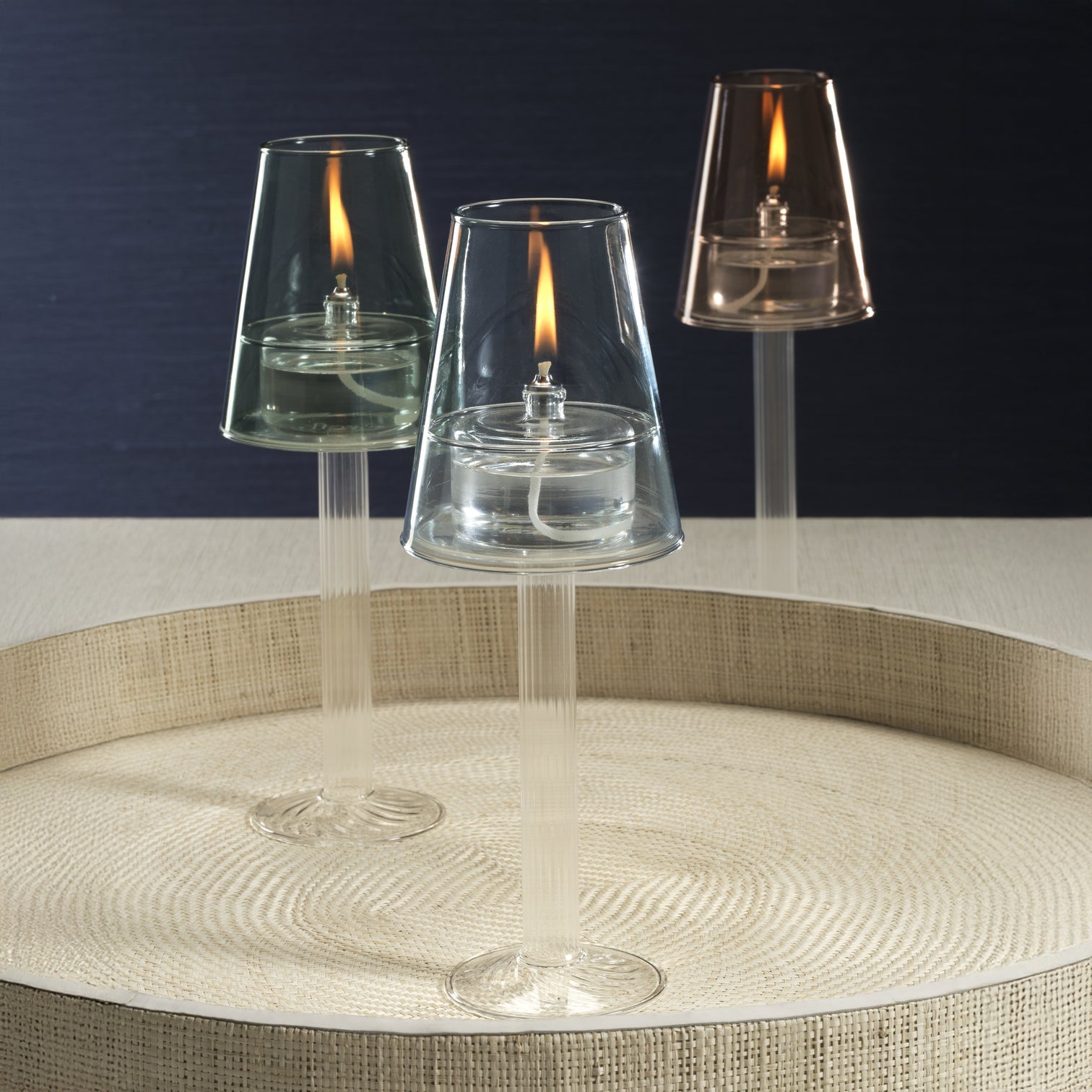 Dauphine Table Lamp with 3 oz Votive Oil Lamp - Candle Accessories by Carlyle Avenue