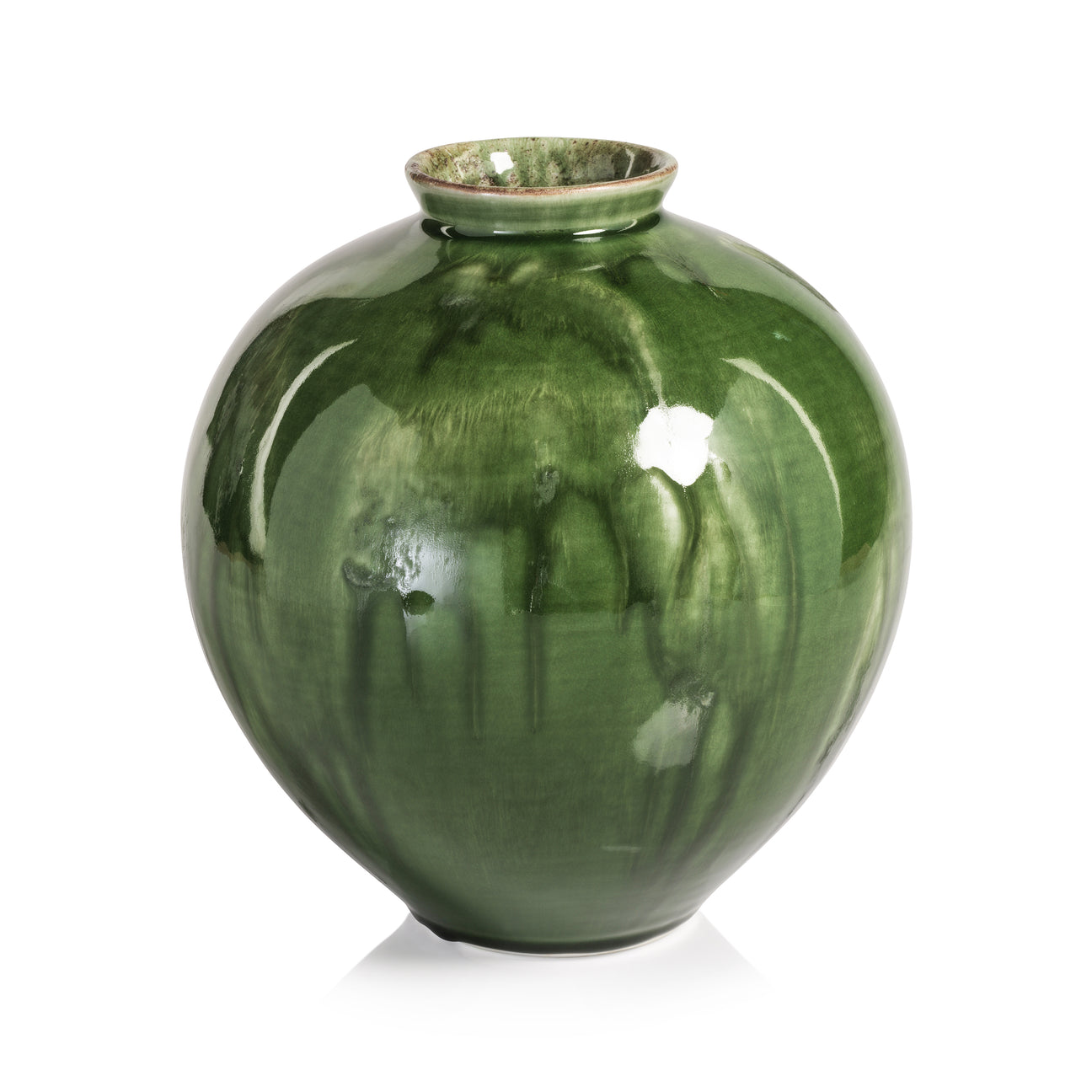 Bulbus Glazed Ceramic Vase - Vases by Carlyle Avenue