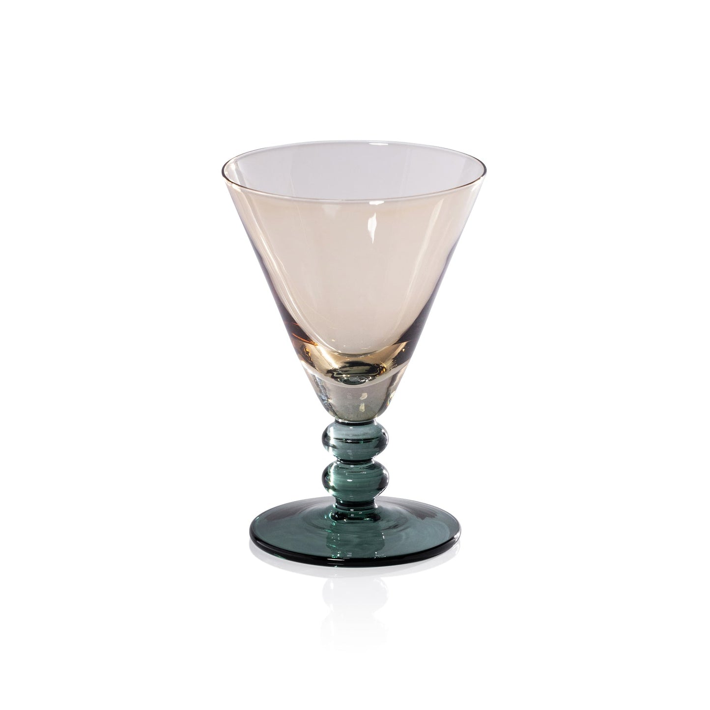 Fusion Two -Tone Cocktail Glass - Drinkware Sets by Carlyle Avenue