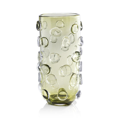Celeste Vase/Hurricane Collection - Green - Decorative Accessories by Carlyle Avenue