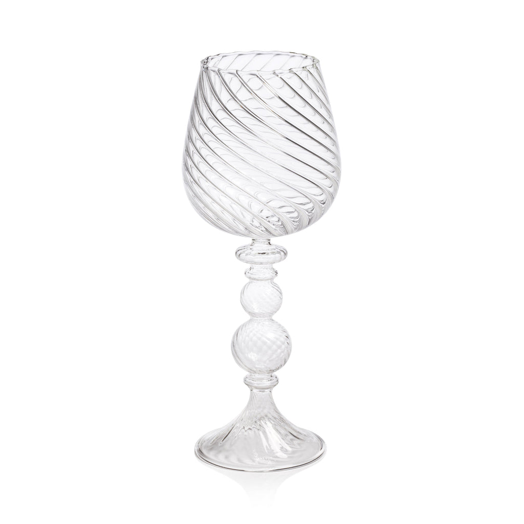 Rialto Twisted Optic Glassware - Drinkware Sets by Carlyle Avenue