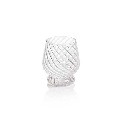 Rialto Twisted Optic Glassware - Drinkware Sets by Carlyle Avenue