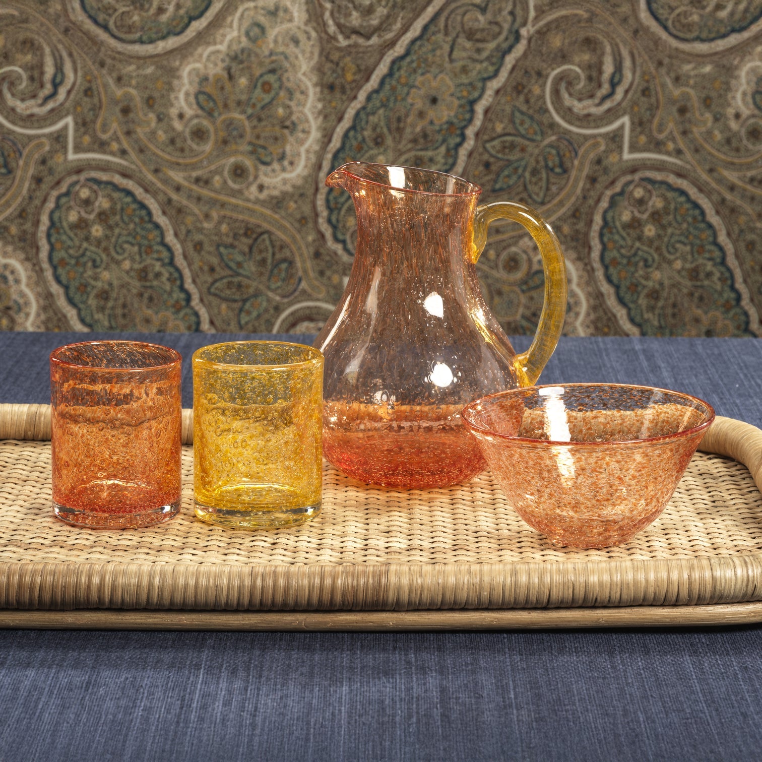 Antibes Glass Bowl - Bowls by Carlyle Avenue