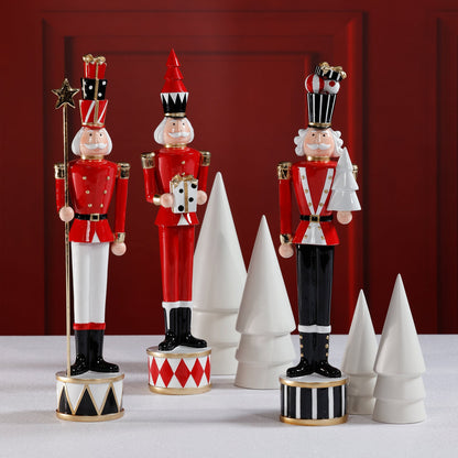 The Twinkle Troop - Set of 3 Asst Soldiers - Christmas Decor by Carlyle Avenue