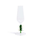Christmas Tree Icon Glassware Collection - Green - Stemware by Carlyle Avenue