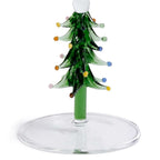 Christmas Tree Icon Glassware Collection - Green - Stemware by Carlyle Avenue