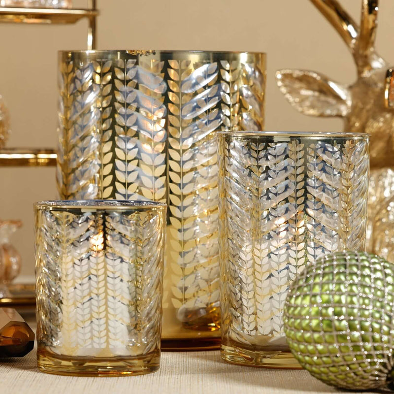 Laser Etched Metallic Hurricane - Gold - Hurricane by Carlyle Avenue