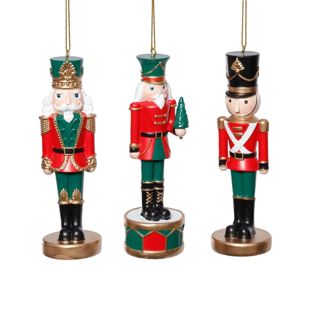 Assorted Soldier Ornament - Red & Green (SINGLE) - Christmas Ornaments by Carlyle Avenue
