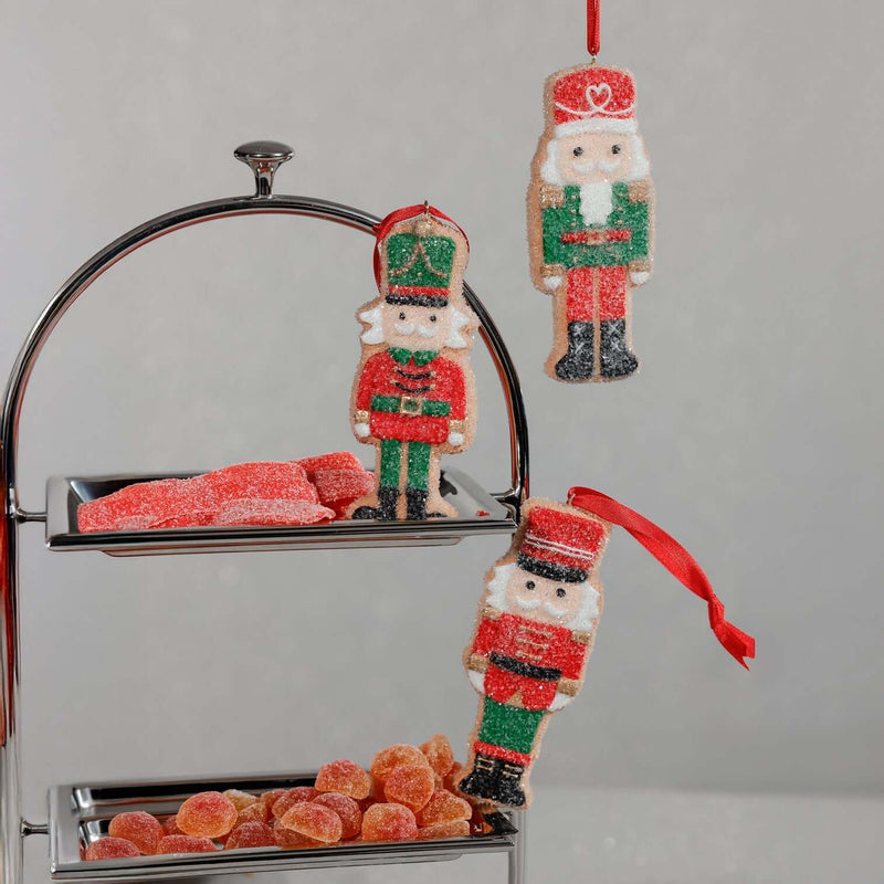Cookie Soldier Ornaments - Set of 6 Assorted