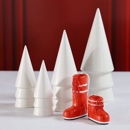 Après Ski Boots - Red - Set of 6 Assorted - Christmas Ornaments by Carlyle Avenue