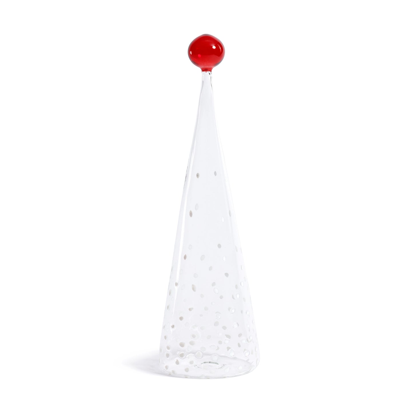 Glass Tree - White Dot Design
