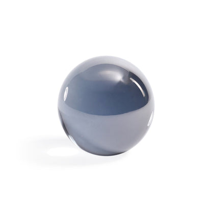 Crystal Glass Ball - Smoke - Decorative Accessories by Carlyle Avenue