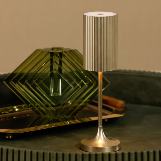 REED Rechargeable Table Light - Gold