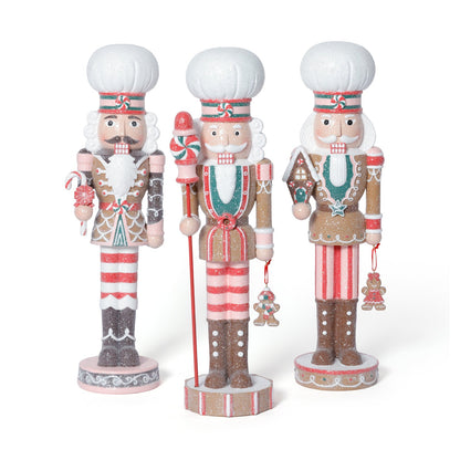 Candy Cane Soldiers - Set of 3 Assorted