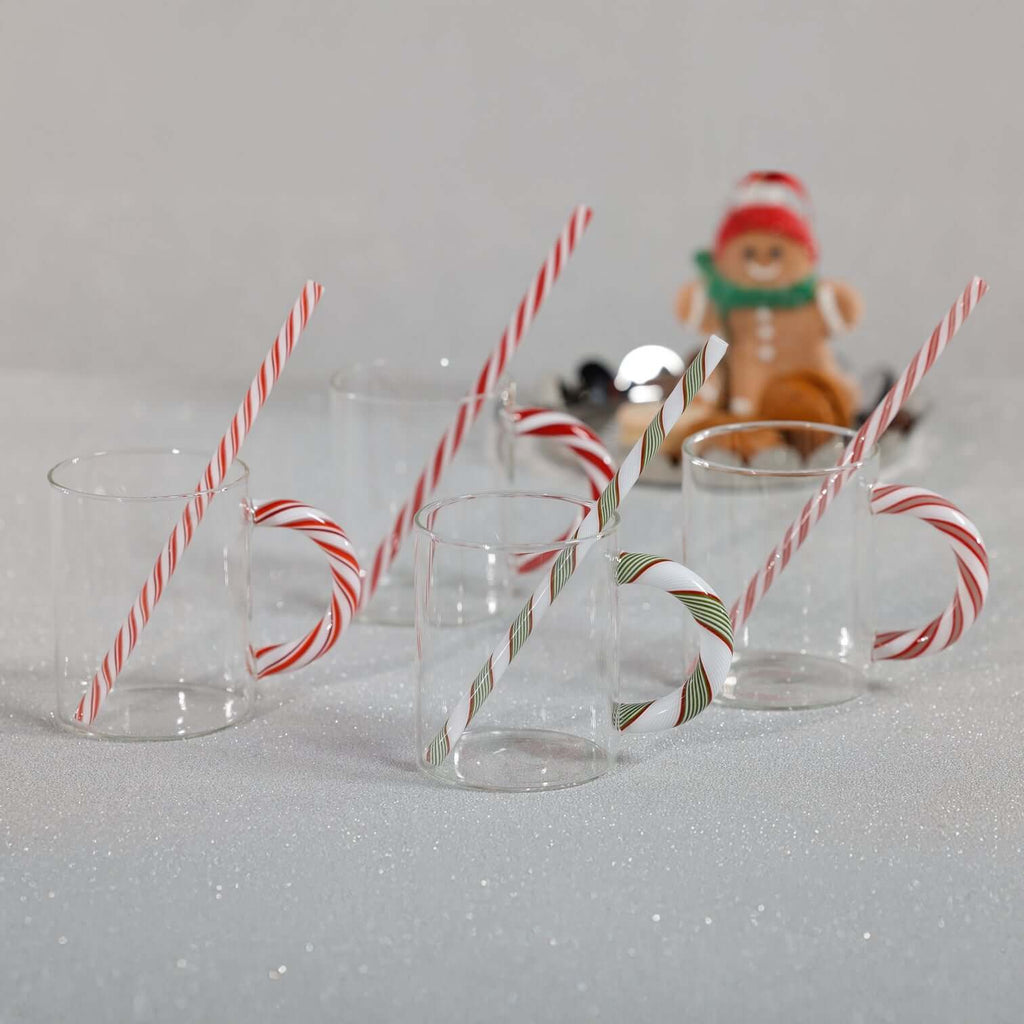 Holiday Mug - Set of 5 Assorted Styles - Glassware by Carlyle Avenue