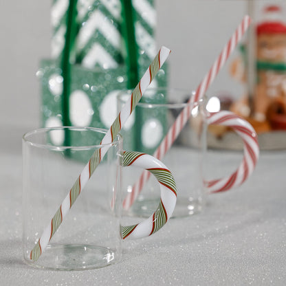 Holiday Glass Mugs- 5 Pcs Asst'd - CARLYLE AVENUE