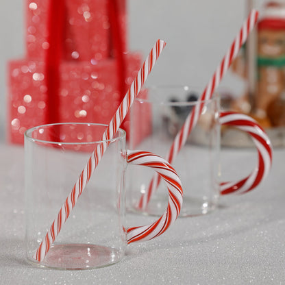 Holiday Glass Mugs- 5 Pcs Asst'd - CARLYLE AVENUE